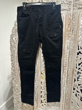 Diesel Black Gold Black Men's Cargo Trousers